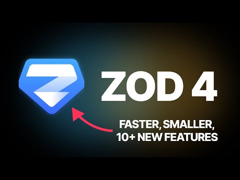Zod 4 is out, and it is CRAZY
