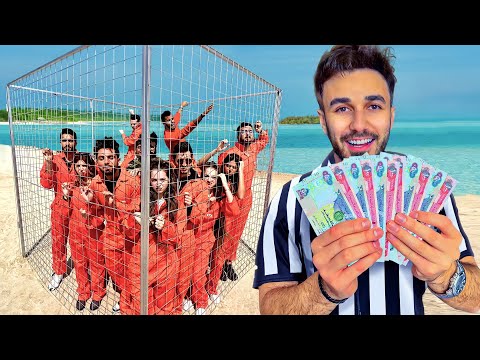 (اكبر لعبة غميضة على جزيرة مع اليوتيوبرز 🏝️ (الفائز يربح 5000 درهم)