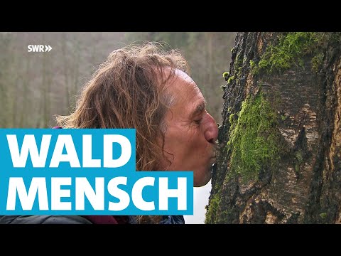 Achim Schnorrenberger lebte in einer Höhle im Wald