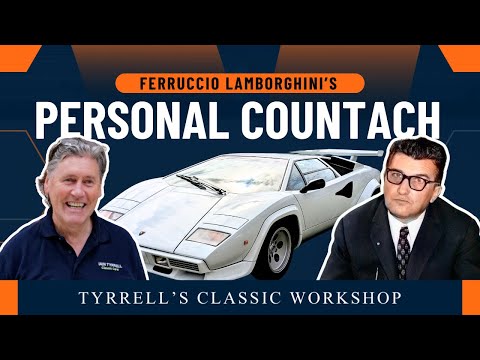 Ferruccio Lamborghini's personal Countach - World Exclusive! | Tyrrell's Classic Workshop