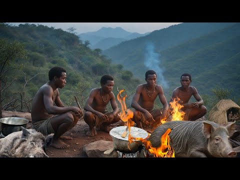 Wild Kitchen | Hadzabe Tribe Catching And Cooking tradition