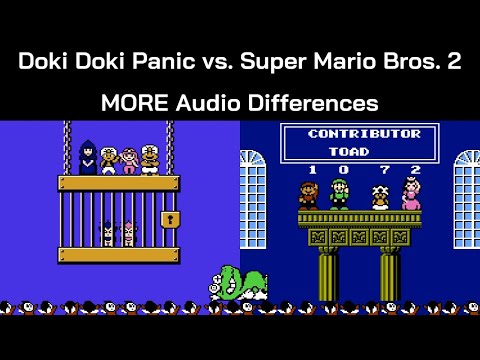 MORE Audio Differences: Doki Doki Panic vs. Super Mario Bros. 2