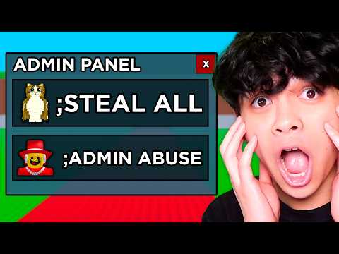 Using ADMIN PANEL to Troll My Crush in Steal a Brainrot..