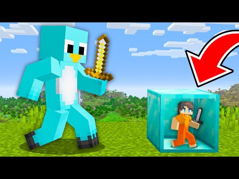 Speedrunner VS Hunter, But You Can Go Inside Any Block