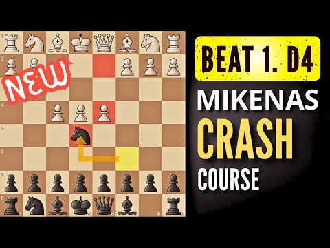 [Crash Course] Beat d4 Opening Using the Mikenas Defense  [Complete Version]