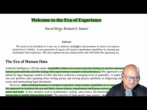 The Era of Experience