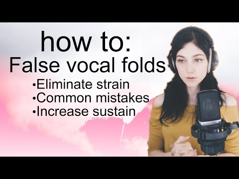 CLEAN UP THE VOICE & AVOID STRAIN | False Vocal Fold Control | 8 Exercises, Document, and Lecture