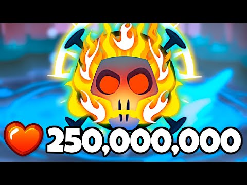 This Was Insane... 250 MILLION HP Bloonarius! (Bloons TD 6)