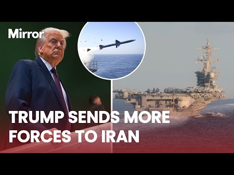 Trump sends more WARSHIPS to Iran as US ramps up pressure on regime
