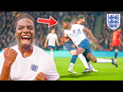 I Played In A World Cup Football Match For ENGLAND!