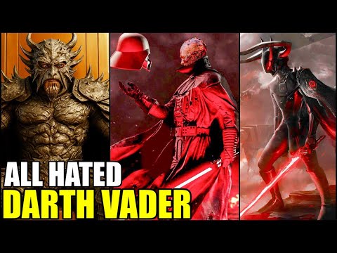 Why Almost EVERY Sith After Darth Vader Absolutely HATED Him