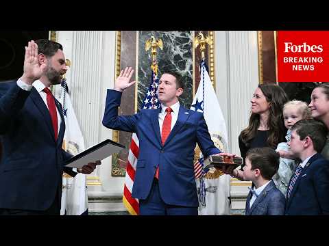BREAKING NEWS: JD Vance Swears In Top Anti-Fraud Official