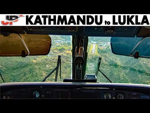 Piloting DO-228 KATHMANDU to Extreme LUKLA AIRPORT | Cockpit Views