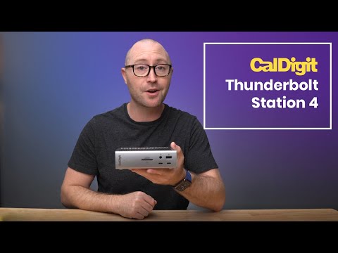 CalDigit Thunderbolt Station 4 | 18 Port Dock | 98W Charging | Dual Displays | 2.5GbE