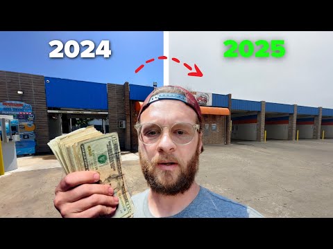 How Much Money Does this Self Serve Car Wash Make One Year Later?