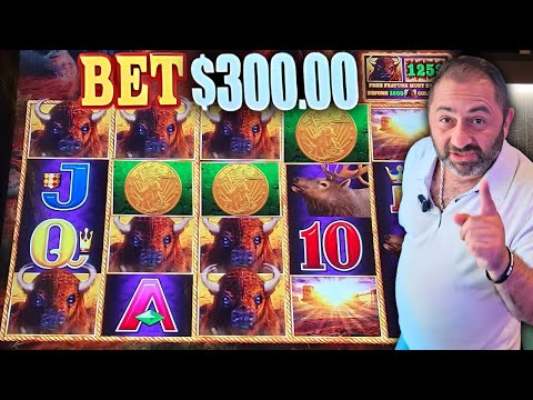 MASSIVE SPINS ON BUFFALO CASH 💰 INSANE JACKPOT RUN BIGGEST WIN EVER