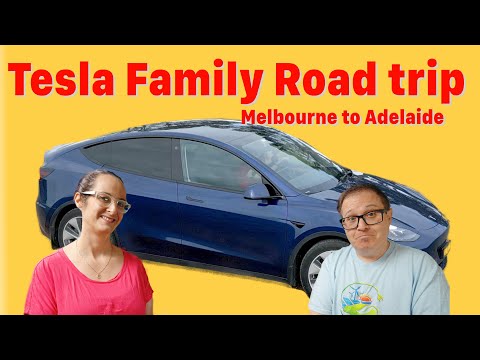 Telsa Family Road trip - Melbourne to Adelaide