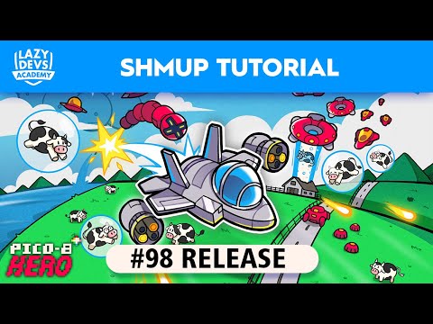 Making an Advanced Shmup #98 - Release - Pico-8 Hero