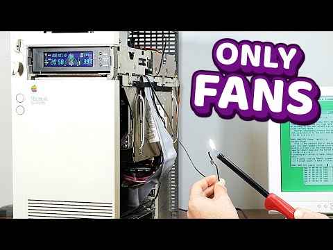 Getting Weird With Quadra 950 Cooling!