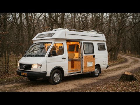 He Turned a $3,000 Delivery Van into a Tiny Home | by @Murat Tuncer