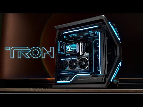 Tron Legacy Inspired Custom PC Build [ROG Maximus Z890 Hero| Hyperion GR701]