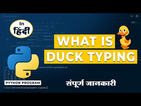 What is Duck typing in Python
