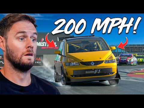 Upgrading a PEOPLE CARRIER in GT7 to Beat a GT3 Car!