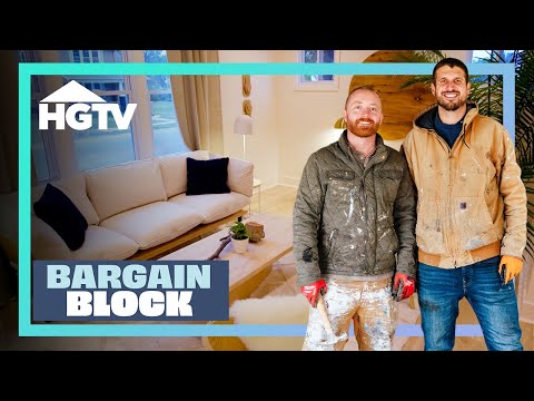 Turning a Disaster Into a Scandinavian Masterpiece - Full Episode Recap | Bargain Block | HGTV