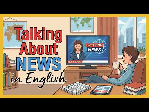 Talking About News in English | English Conversation Practice | Easy English Podcast for Learners