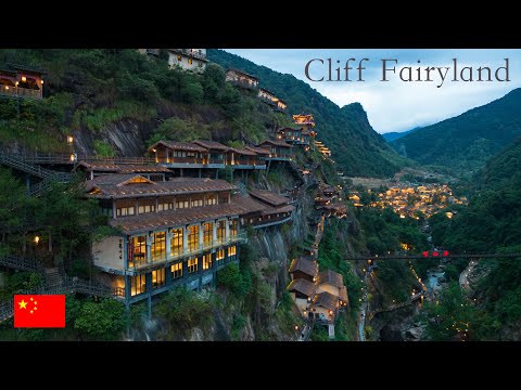 The Cliffside Fairyland: Wangxian Valley in China, A Masterpiece Built With Huge Investment 🇨🇳4K Sub