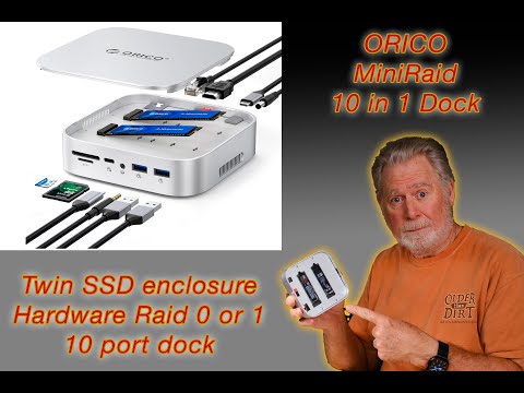 Orico Twin SSD mini Raid 10 in 1 Dock