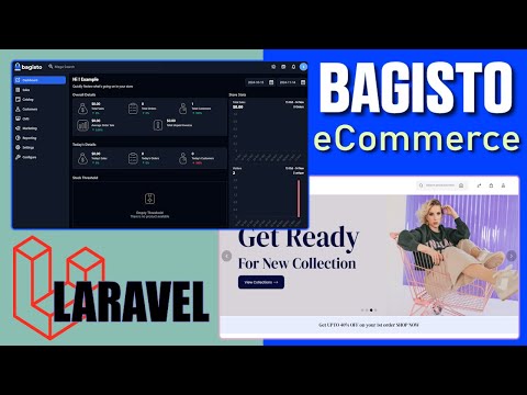 eCommerce con ¡Laravel BAGISTO!