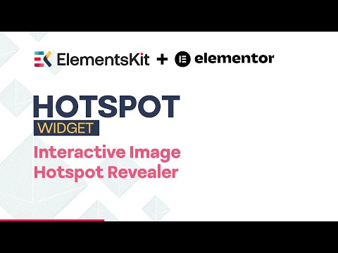 Image with Hotspot Call Outs ● ElementsKit Addon for Elementor, WordPress ● 2025
