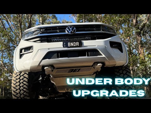 MORE UPGRADES!! EXHAUST, BASH PLATES AND MORE,  TEST TRACK RUN, FITS AMAROK AND NEXT GEN RANGER