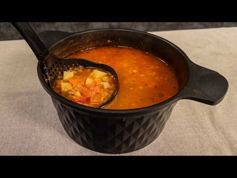 Wie man eine Suppe zubereitet, die man immer wieder gerne isst, schnell und einfach zubereitet!