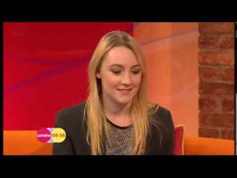 Saoirse Ronan on Lorraine Live (October 2nd, 2013)