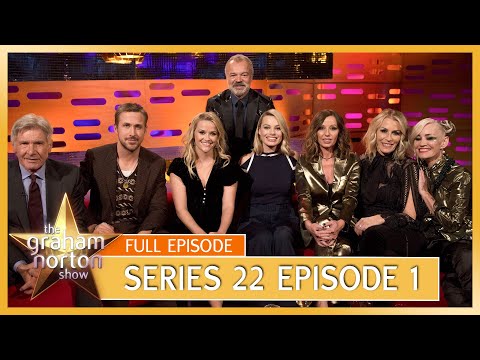 S22 E1 - The Graham Norton Show | Full Episode | Harrison Ford, Ryan Gosling, Reese & Margot Robbie