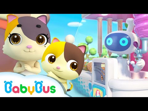 Automatul de înghețată🍧 Cântece pentru copii de grădiniță - BabyBus