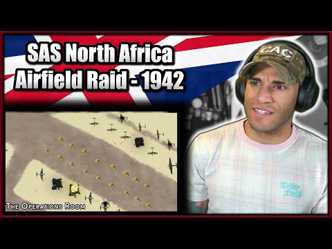 SAS Airfield Raids in North Africa - Marine reacts