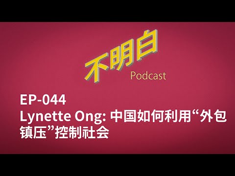不明白播客｜EP-044 Lynette Ong：中国如何利用“外包镇压”控制社会