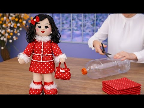 💥Geri Dönüşümden Yapılan Oyuncak Bebek/❤️Mutlaka Denemelisiniz