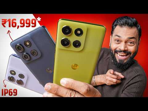 Moto g86 Power Unboxing & First Look ⚡ 6720mAh, 1.5K pOLED, All Rounder @ ₹16,999*!