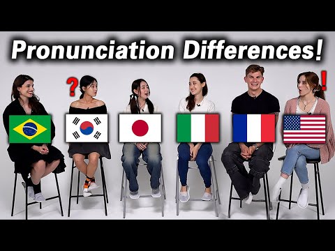 Word Differences in 6 Different Languages!! (US, Brazil, Japan, France, Korea, Italy)