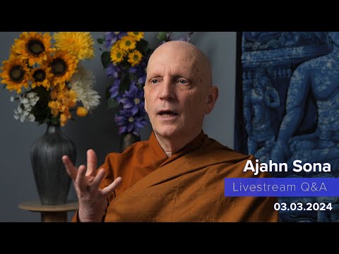 Live from Birken: Dhamma Q&A with Ajahn Sona (03.03.2024)