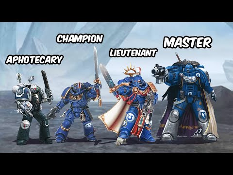 The 15 Ranks in Space Marine Hierarchy Explained (Warhammer 40k)
