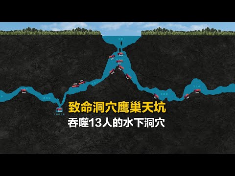 相继吞掉13人的致命水下洞穴,美国佛罗里达鹰巢天坑事件