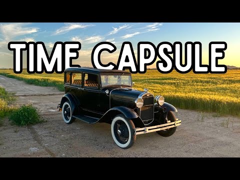 ALL ORIGINAL garage find model A. will it run AND drive after years of sitting?