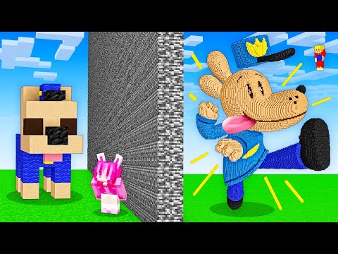 I Cheated With DOG MAN in Minecraft Build Battle!