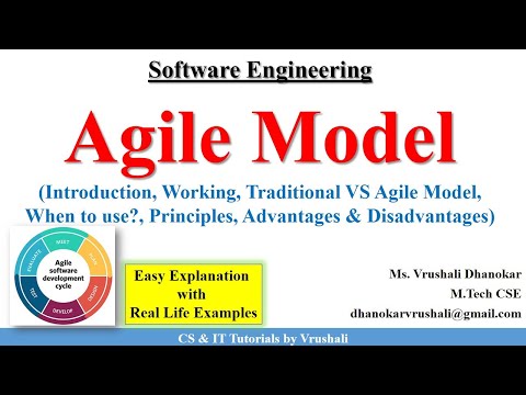 SE 11 :  Agile Model | Complete Explanation with Examples | Waterfall VS Agile Model