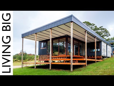 Shipping Container Home Designed For Sustainable Family Living
